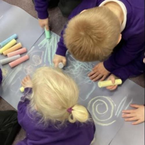 Working together to make a firework display and poem