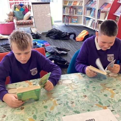 Visit to North Shields Library