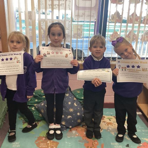 Year 1 Recent Stars of the Week