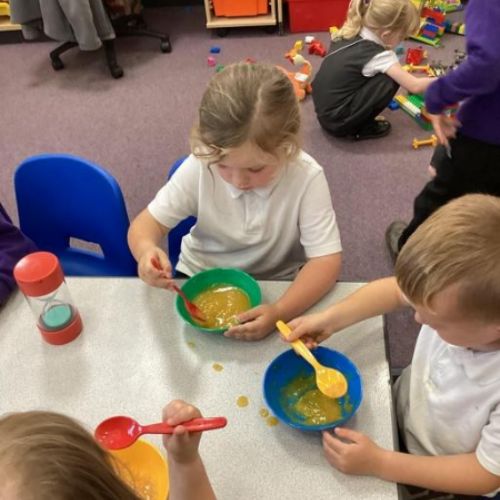 Reception cooking healthy soup