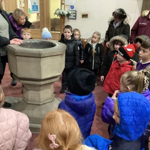 KS1 visited St John’s Church